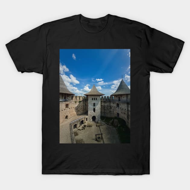 Soroca Fortress T-Shirt by psychoshadow